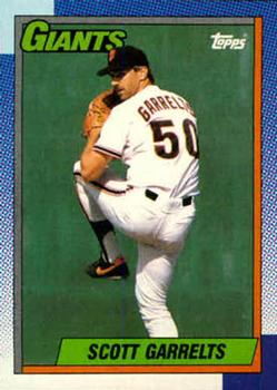 #602 Scott Garrelts - San Francisco Giants - 1990 Topps Baseball