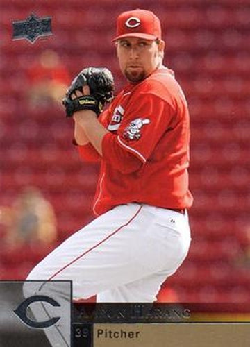 #602 Aaron Harang - Cincinnati Reds - 2009 Upper Deck Baseball