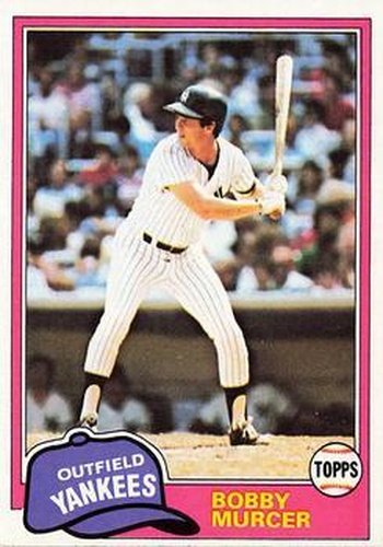 #602 Bobby Murcer - New York Yankees - 1981 Topps Baseball
