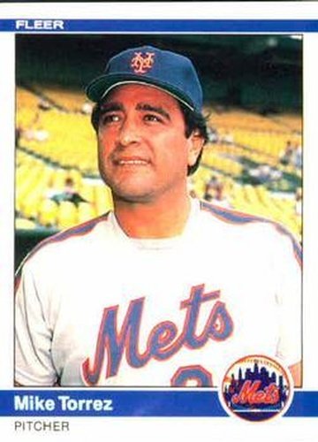 #602 Mike Torrez - New York Mets - 1984 Fleer Baseball