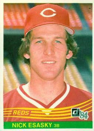 #602 Nick Esasky - Cincinnati Reds - 1984 Donruss Baseball