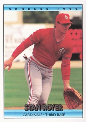 #602 Stan Royer - St. Louis Cardinals - 1992 Donruss Baseball