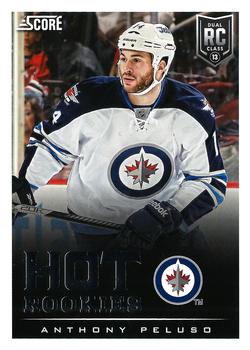 #602 Anthony Peluso - Winnipeg Jets - 2013-14 Score Hockey