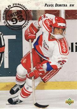 #602 Pavol Demitra - Czechoslovakia - 1992-93 Upper Deck Hockey