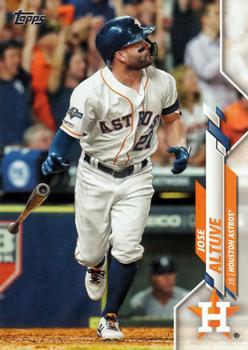 #602 Jose Altuve - Houston Astros - 2020 Topps Baseball