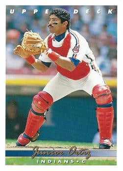 #603 Junior Ortiz - Cleveland Indians - 1993 Upper Deck Baseball