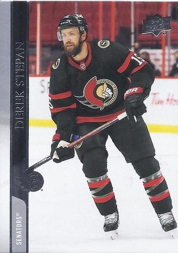 #603 Derek Stepan - Ottawa Senators - 2020-21 Upper Deck Hockey