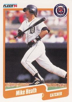 #603 Mike Heath - Detroit Tigers - 1990 Fleer USA Baseball