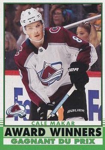 #603 Cale Makar - Colorado Avalanche - 2020-21 O-Pee-Chee Update Retro Hockey