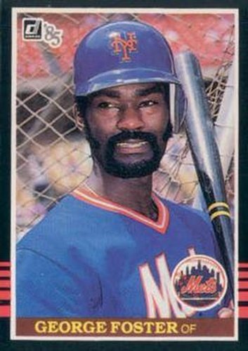 #603 George Foster - New York Mets - 1985 Donruss Baseball