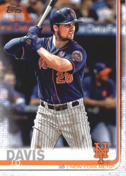 #603 J.D. Davis - New York Mets - 2019 Topps Baseball