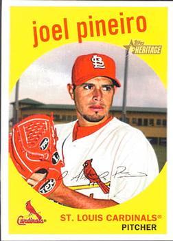 #603 Joel Pineiro - St. Louis Cardinals - 2008 Topps Heritage Baseball
