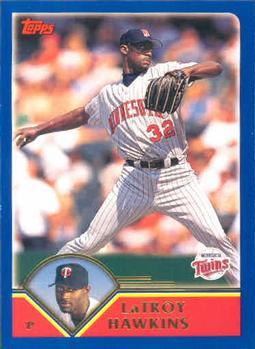#603 LaTroy Hawkins - Minnesota Twins - 2003 Topps Baseball