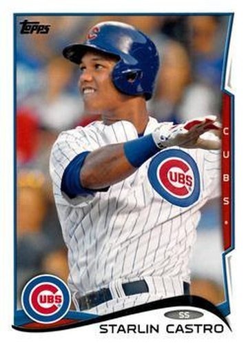 #603 Starlin Castro - Chicago Cubs - 2014 Topps Baseball