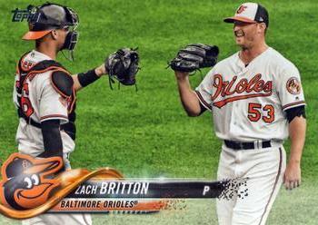 #603 Zach Britton - Baltimore Orioles - 2018 Topps Baseball