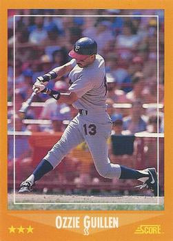 #603 Ozzie Guillen - Chicago White Sox - 1988 Score Baseball