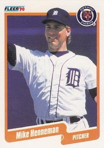 #604 Mike Henneman - Detroit Tigers - 1990 Fleer USA Baseball