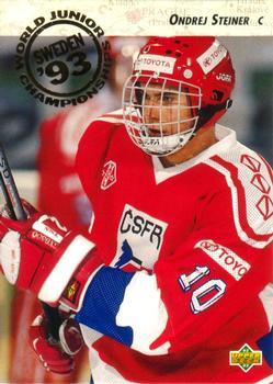 #604 Ondrej Steiner - Czechoslovakia - 1992-93 Upper Deck Hockey