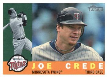 #604 Joe Crede - Minnesota Twins - 2009 Topps Heritage Baseball