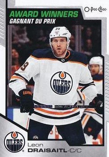 #604 Leon Draisaitl - Edmonton Oilers - 2020-21 O-Pee-Chee Update Hockey