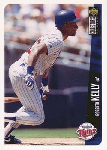 #604 Roberto Kelly - Minnesota Twins - 1996 Collector's Choice Baseball