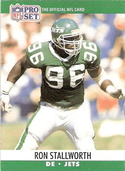 #604 Ron Stallworth - New York Jets - 1990 Pro Set Football