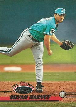 #604 Bryan Harvey - Florida Marlins - 1993 Stadium Club Baseball