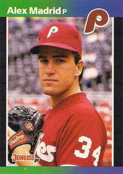 #604 Alex Madrid - Philadelphia Phillies - 1989 Donruss Baseball