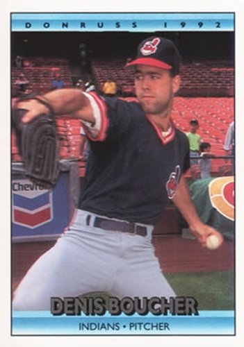 #604 Denis Boucher - Cleveland Indians - 1992 Donruss Baseball