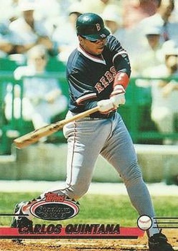 #605 Carlos Quintana - Boston Red Sox - 1993 Stadium Club Baseball