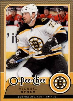 #605 Michael Ryder - Boston Bruins - 2008-09 O-Pee-Chee Hockey