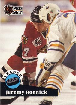 #605 Jeremy Roenick - 1991-92 Pro Set Hockey