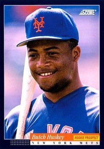 #605 Butch Huskey - New York Mets -1994 Score Baseball