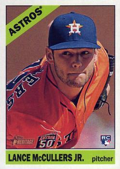 #605 Lance McCullers Jr. - Houston Astros - 2015 Topps Heritage Baseball