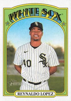 #605 Reynaldo Lopez - Chicago White Sox - 2021 Topps Heritage Baseball
