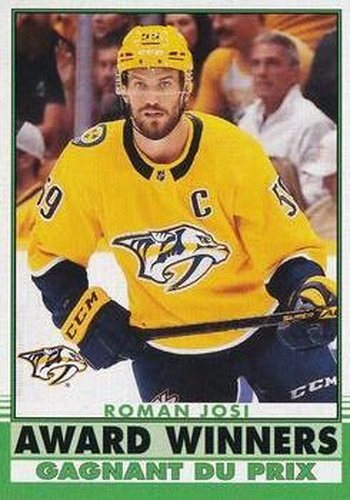 #605 Roman Josi - Nashville Predators - 2020-21 O-Pee-Chee Update Retro Hockey