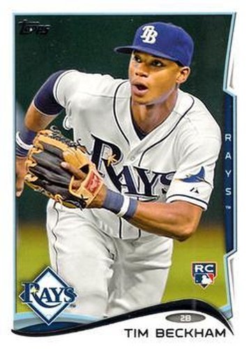 #605 Tim Beckham - Tampa Bay Rays - 2014 Topps Baseball