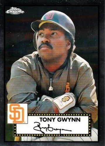 #605 Tony Gwynn - San Diego Padres - 2021 Topps Chrome Platinum Anniversary Baseball