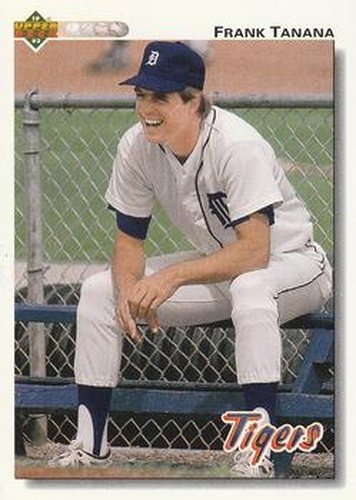 #605 Frank Tanana - Detroit Tigers - 1992 Upper Deck Baseball