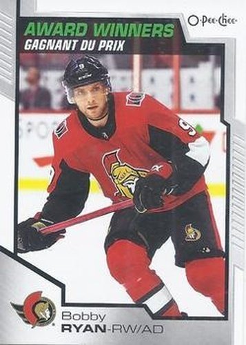 #606 Bobby Ryan - Ottawa Senators - 2020-21 O-Pee-Chee Update Hockey
