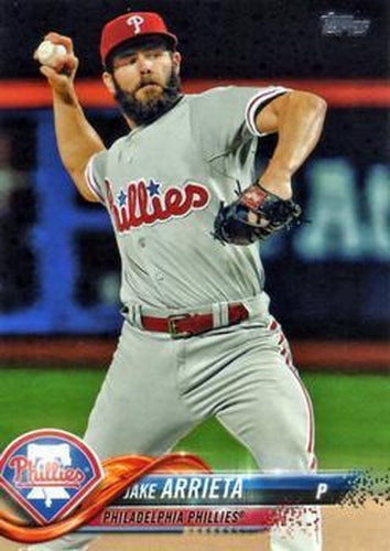 #606 Jake Arrieta - Philadelphia Phillies - 2018 Topps Baseball