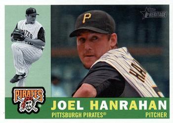 #606 Joel Hanrahan - Pittsburgh Pirates - 2009 Topps Heritage Baseball