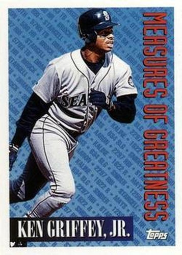 #606 Ken Griffey, Jr. - Seattle Mariners - 1994 Topps Baseball