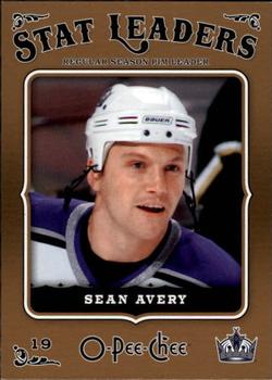 #607 Sean Avery - Los Angeles Kings - 2006-07 O-Pee-Chee Hockey
