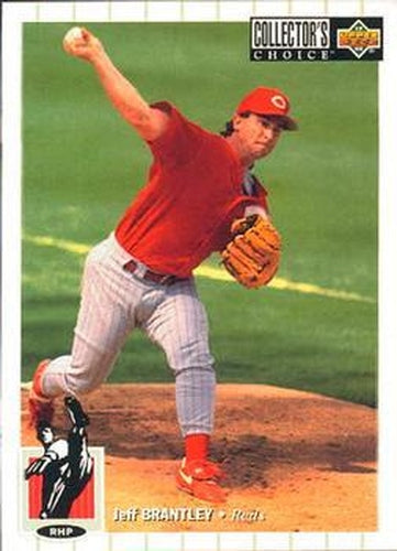 #607 Jeff Brantley - Cincinnati Reds - 1994 Collector's Choice Baseball