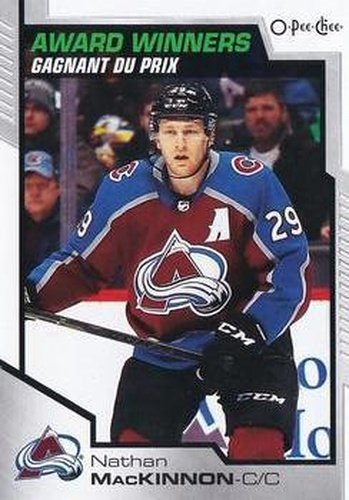#607 Nathan MacKinnon - Colorado Avalanche - 2020-21 O-Pee-Chee Update Hockey