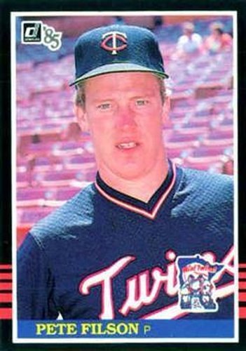 #607 Pete Filson - Minnesota Twins - 1985 Donruss Baseball