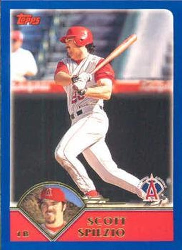 #607 Scott Spiezio - Anaheim Angels - 2003 Topps Baseball