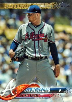 #607 Sean Newcomb - Atlanta Braves - 2018 Topps Baseball