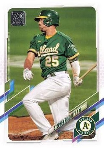 #607 Stephen Piscotty - Oakland Athletics - 2021 Topps Baseball